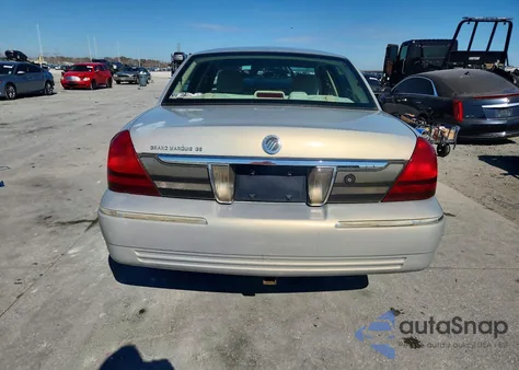 2006 Mercury Grand Marquis Gs z USA, uszkodzony, nr VIN 2MEFM74V36X617897
